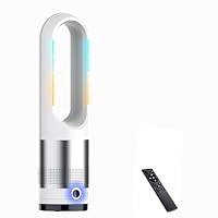 【セラミックヒーター】羽なし 冷暖兼用 電気ファンヒーター 首振り 扇風機 セラミックヒーター 冷暖兼用 タワーファン 扇風機 羽根無し